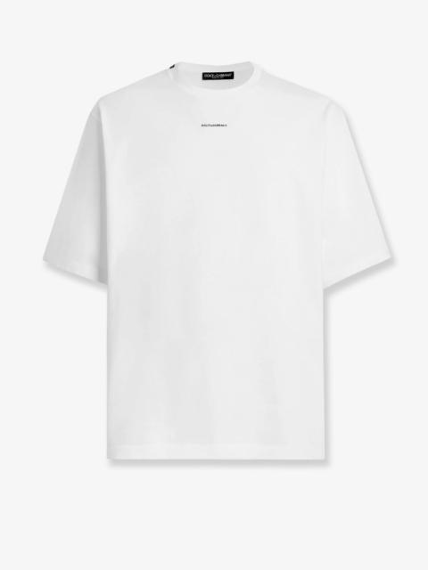 Dolce & Gabbana Dolce & Gabbana Oversized Cotton T-Shirt White