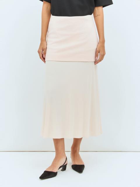 Jil Sander Layered Midi Skirt