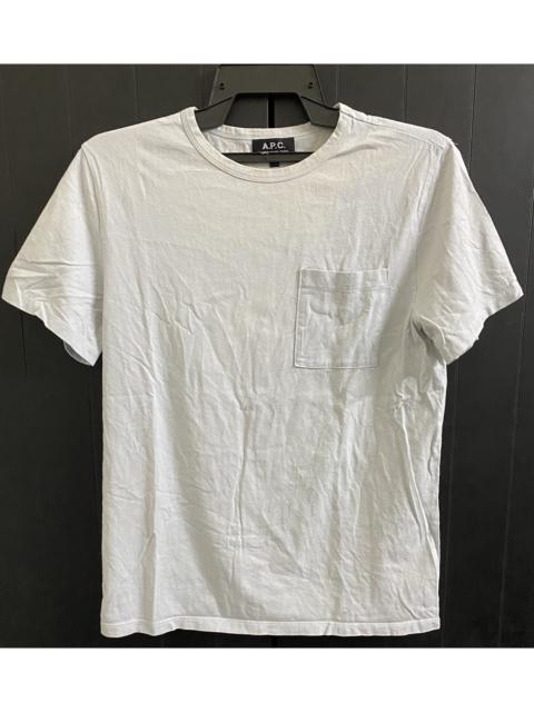A.P.C. 💥A.P.C.💥RUE MADAME PARIS SINGLE POCKET NICE DESIGN SHIRT