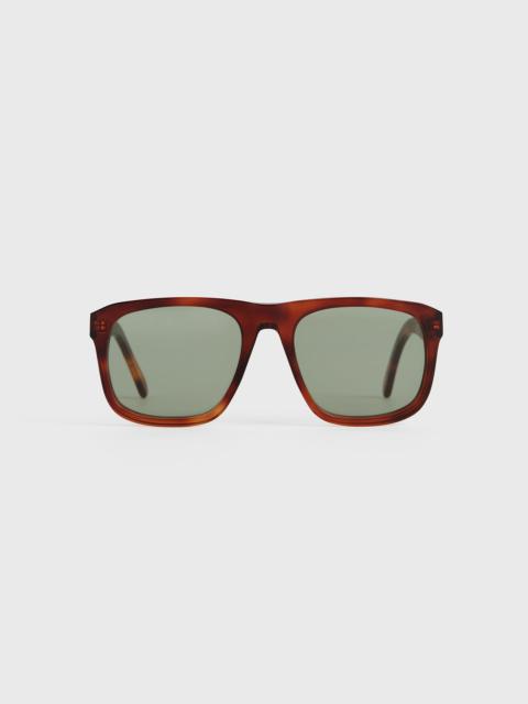TOTEME Navigator sunglasses Havana