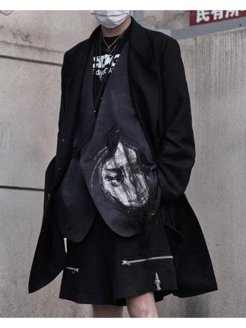 Yohji Yamamoto F/W18 Layered Face Jacket