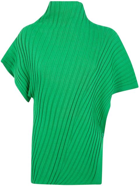 ISSEY MIYAKE Issey Miyake Women Cotton Cashmere Knit Top