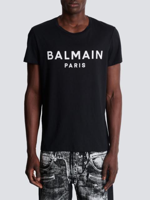 Balmain Balmain Logo Graphic T-Shirt in Eab Black/White at Nordstrom