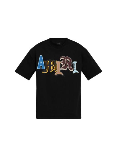 AMIRI LOGO-APPLIQUÉ T-SHIRT