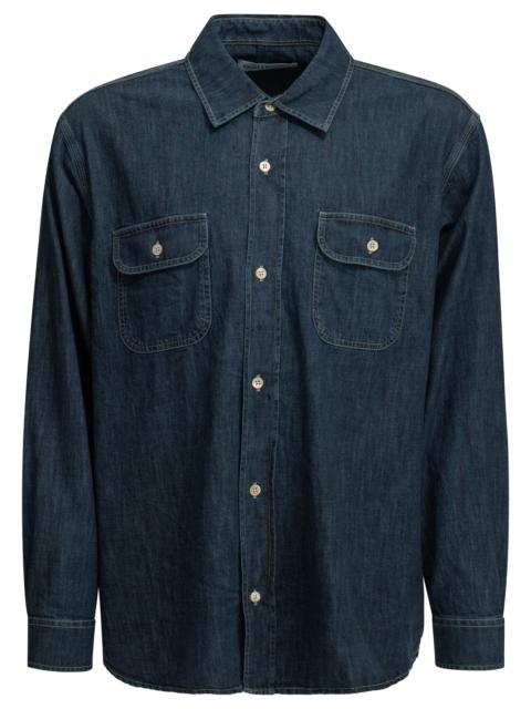Our Legacy Our Legacy Tasco Casual Shirt Blue Men