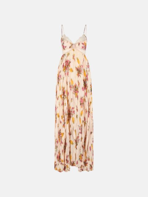 Blumarine PEACH VISCOSE DRESS