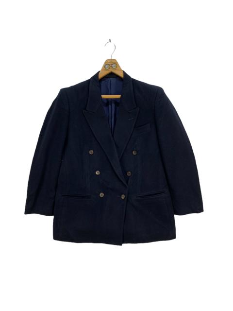 Other Designers Vintage - Vintage Burberry's Wool Double Breasted Blazer #4046-140