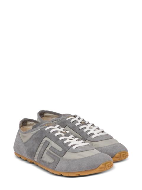Balmain Balmain Racer 45 Low Top Sneaker in Light Grey at Nordstrom