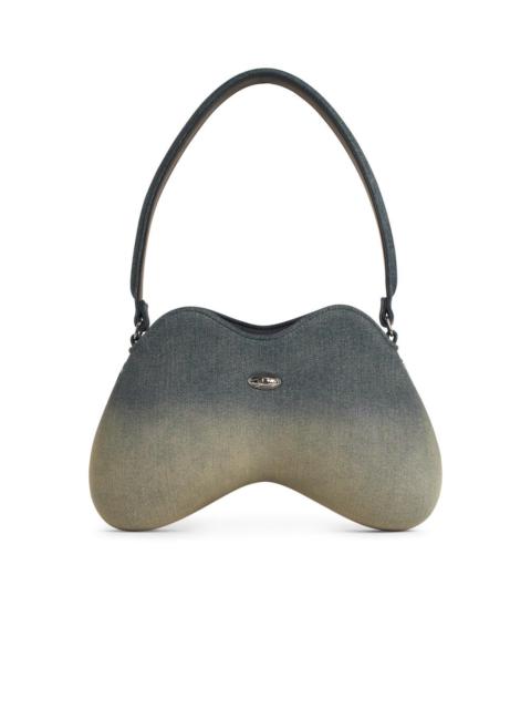 Diesel Diesel 'Play' Blue Denim Bag Women