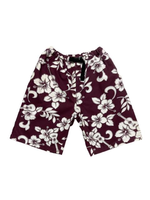 Other Designers Vintage Jungle Storm Hawaii Flowers Shorts