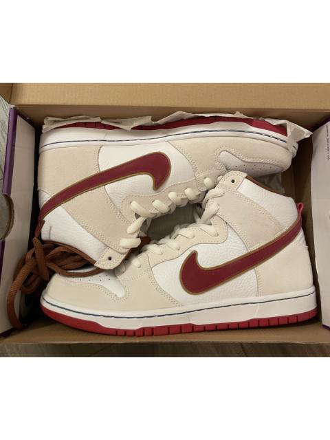 Nike NEW 12 US Nike SB Dunk High Pro Phillies Blunt Sail Team Crimson White Cigar