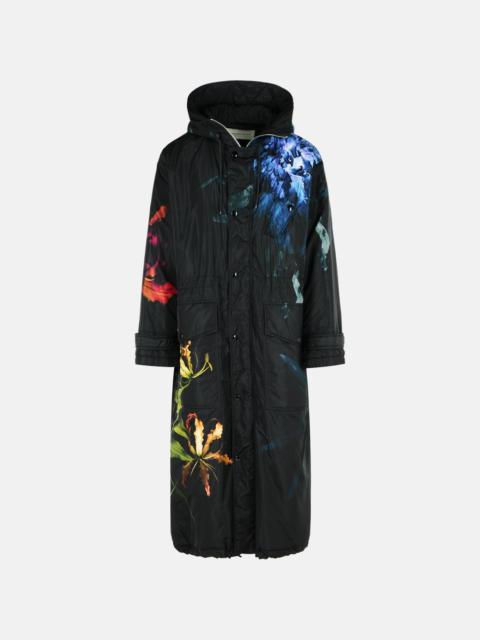 Dries Van Noten VARNA' BLACK POLYAMIDE COAT