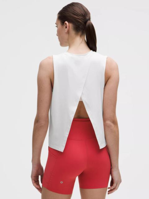 lululemon Pace Crush Cross-Back Graphic Tank Top
