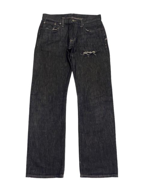 Hysteric Glamour JAPANESE AVANT GARDE STYLE DISTRESSED DENIM JEANS