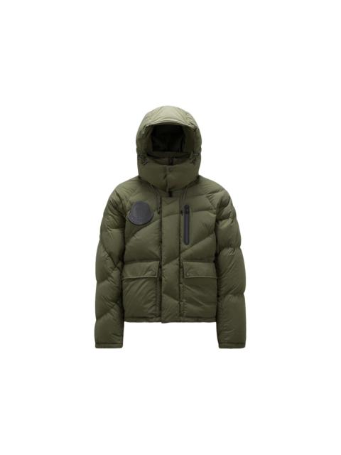 Moncler Moncler x Pharrell Chestnut Short Down Jacket Dark Green