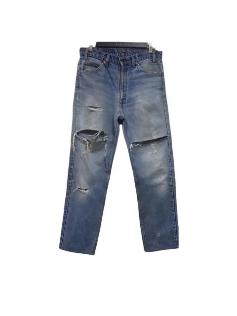 Levi's Vintage Levis 505 Orangetabs Ripped Distressed Dirty Jeans