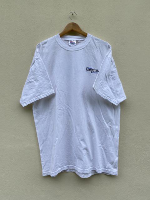 Other Designers Vintage - Vintage 90s Computer Konica Microsoft Software Promo Tees