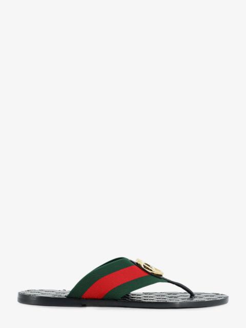 GUCCI Gucci Men Riviera Leather Sandals