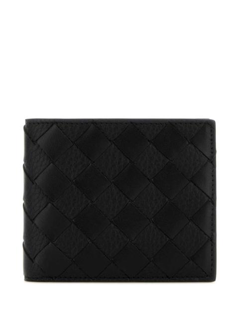 Bottega Veneta Bottega Veneta Men Black Leather Wallet