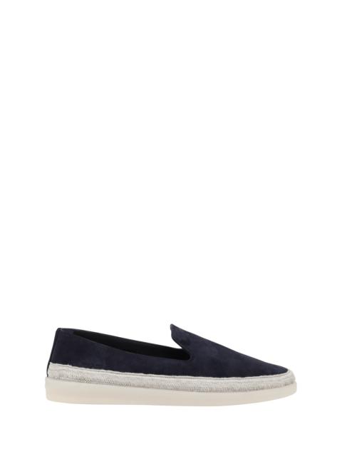 Prada Men Suade Loafers