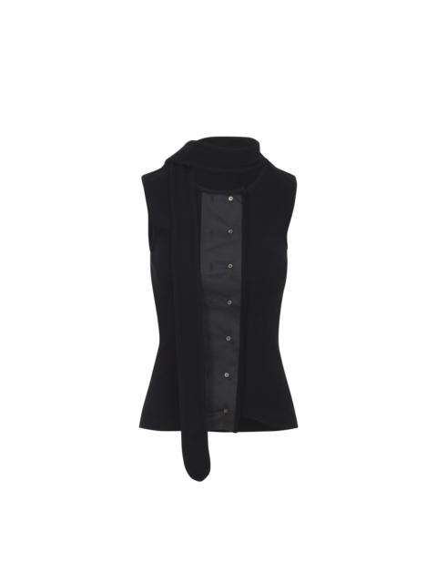 Lemaire Asymmetrical Fitted Top Women