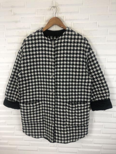 Other Designers ZARA BLACK WHITE VINTAGE JACKET