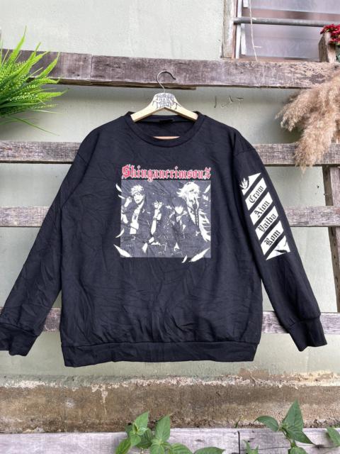 Other Designers Japanese Brand - Anime Shingancrimsonz Show By Rock Big Logo Long sleeve