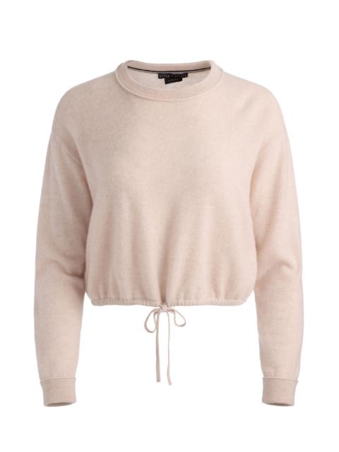 Alice + Olivia BERNETTA CROPPED DRAWSTRING PULLOVER