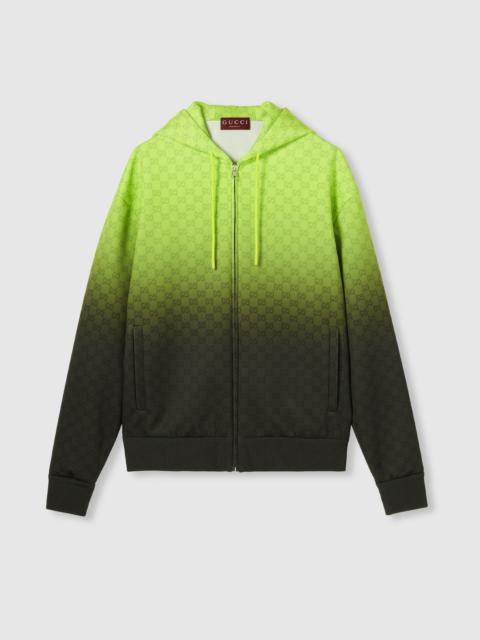 GUCCI Printed light neoprene zip jacket
