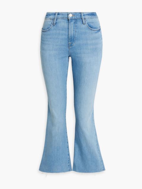 FRAME Le Crop Flare high-rise kick-flare jeans