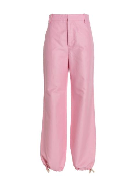 Marni Marni Women Logo Embroidery Pants