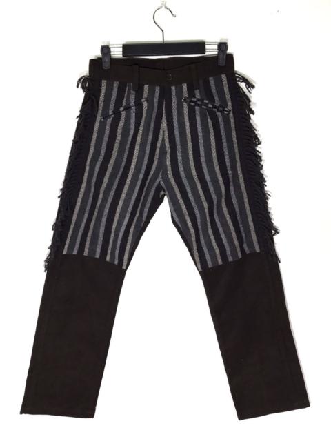 Other Designers Japanese Brand - Made In Japan Abahouse Patch Work Design Striped Pants