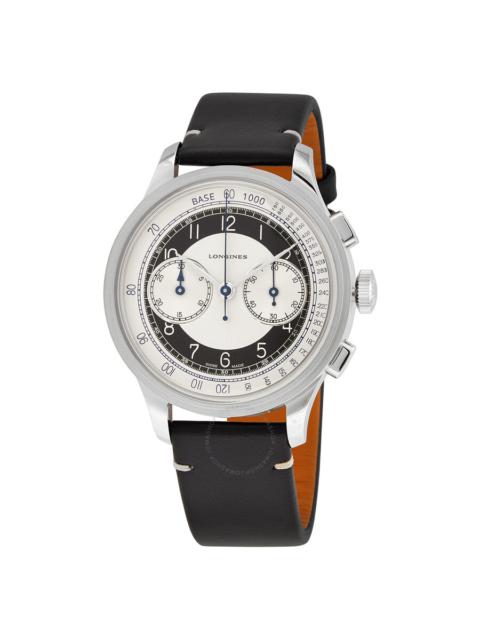 Longines Longines Heritage Classic Chronograph Automatic Silver and Black Dial Men's Watch L2.830.4.93.0