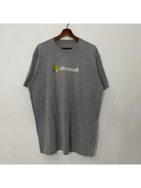 Other Designers Microsoft - Microsoft Crewneck Tee