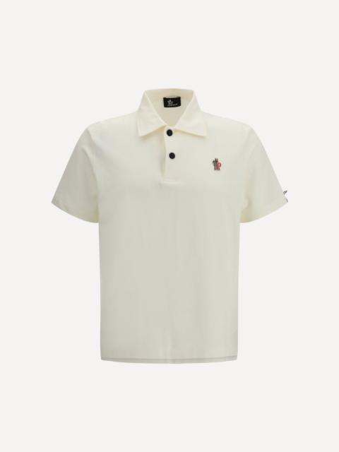 Moncler Grenoble Polo with logo appliqué