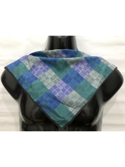 Other Designers Italian Designers - ROBERTA DI CAMERINO MULTICOLOR HANDKERCHIEF SCARF BANDANA