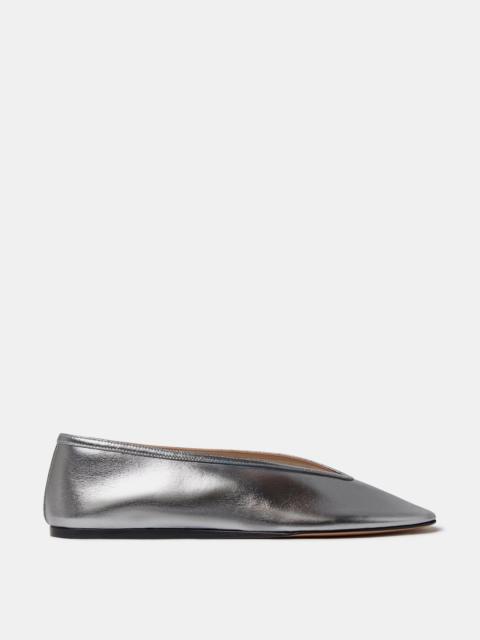 LE MONDE BÉRYL Luna Slipper / Silver Leather
