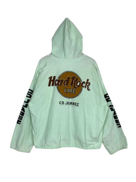 Other Designers Rare ‼️ Vintage Hard Rock Cafe Cd Jueares Hoodie Big Logo