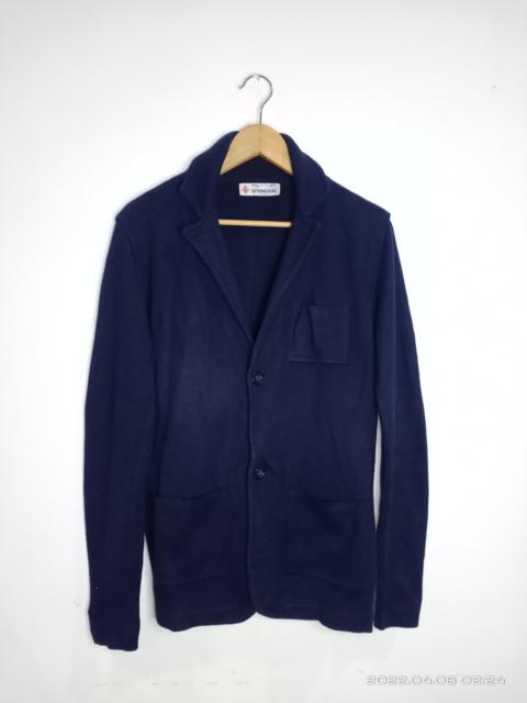 Other Designers Archival Clothing - East Harbour Surplus Button Cardigan Blue Nice Design