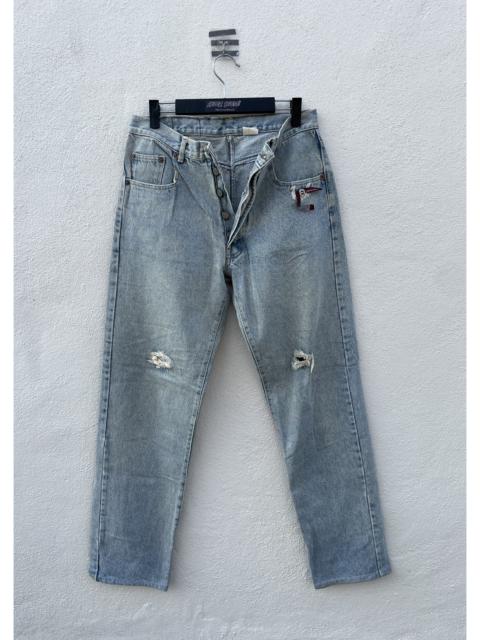 Other Designers Distressed Denim - French Glamour Japan Made Distressed Denim made in japan