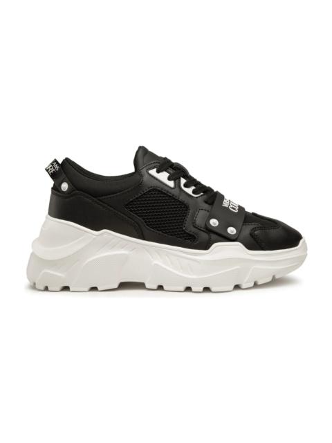Versace Jeans Couture Black And White Sneakers