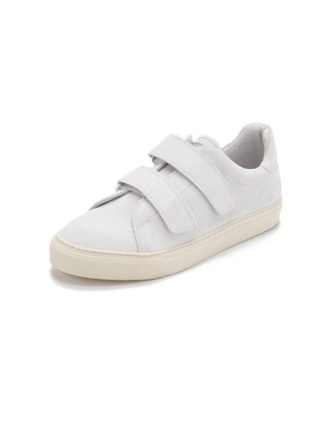 off white velcro suede sneakers 45
