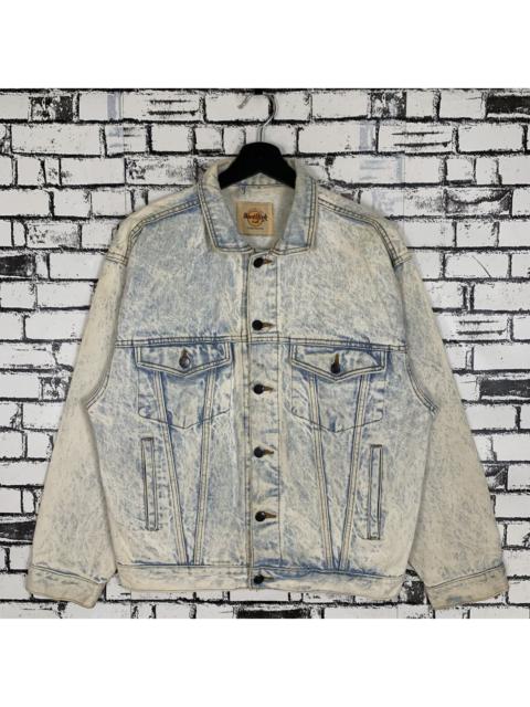 Other Designers Hard Rock Cafe × Vintage - Vintage Hard Rock Cafe Orlando Denim Jacket Small Size