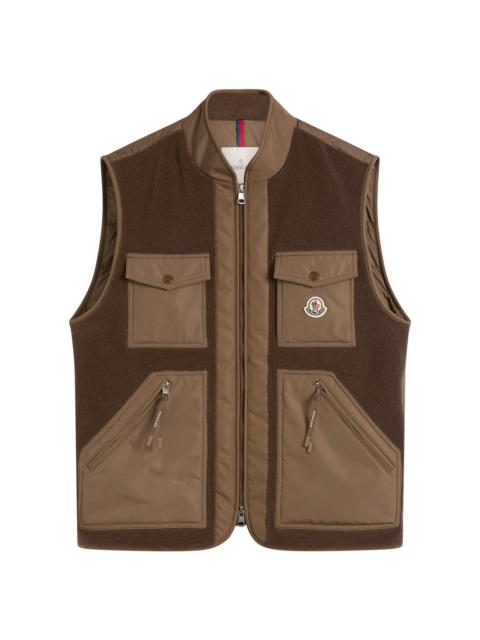 Moncler Moncler Karakai Teddy Fleece Vest