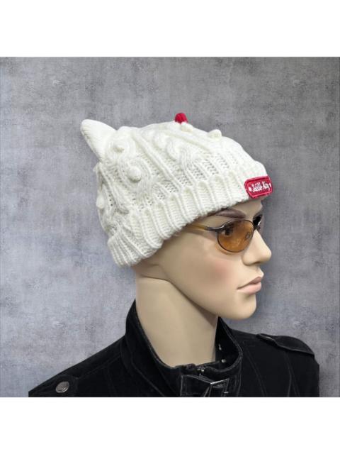 Other Designers Anime - 🔥DOPE RARE💥HELLO KITTY Bold Knitted Horn Ear Beanie
