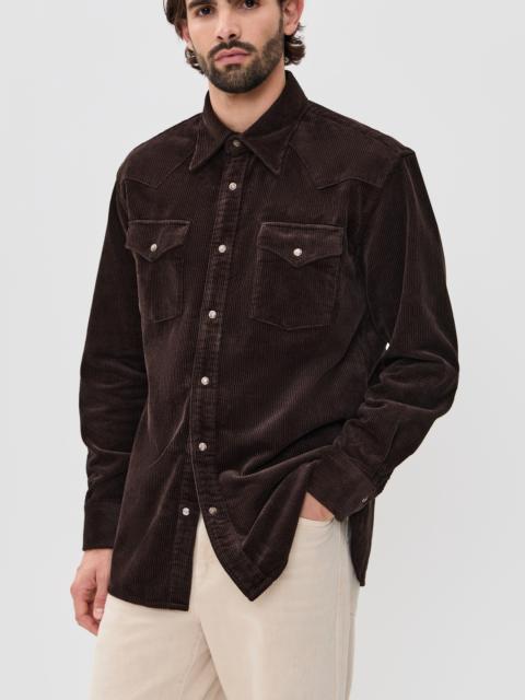 NN07 Ricky Corduroy Western Shirt