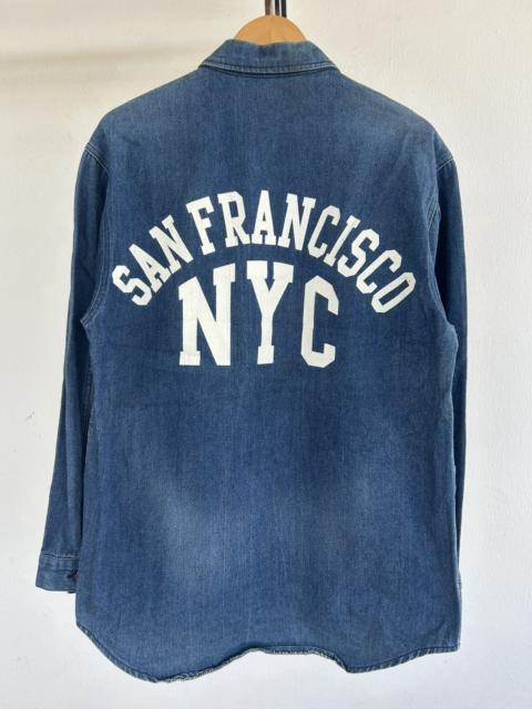 Other Designers Other - San Francisco NYC Denim Workshirt