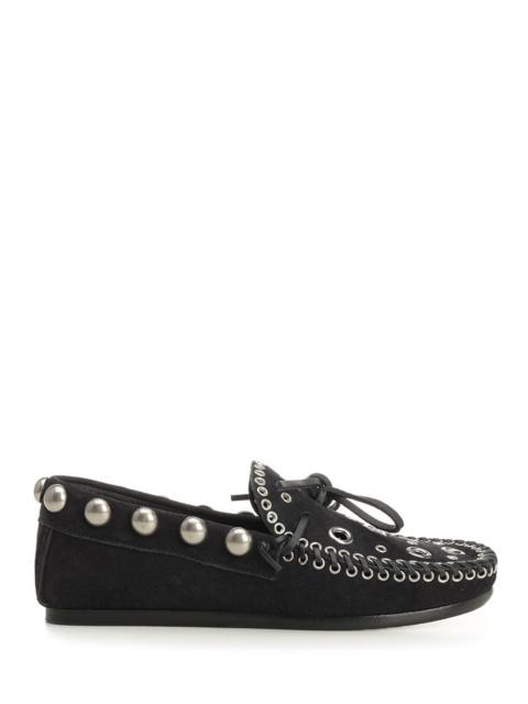 Isabel Marant Isabel Marant Women Suede Eyelets Moccasin