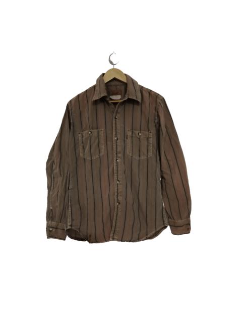 Levi's Levis Red Tab Stripes Long Sleeve Shirt