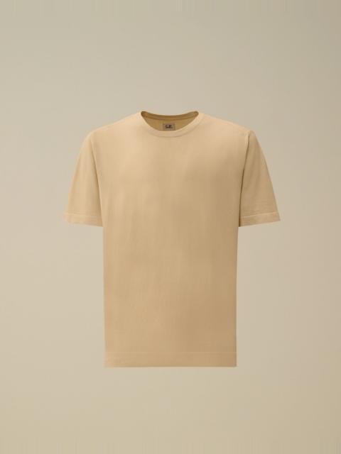 C.P. Company Cotton Crepe Short Sleeve Sweater